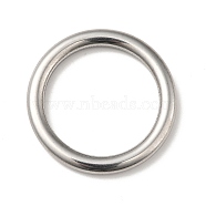304 Stainless Steel Linking Rings, Round Ring, Stainless Steel Color, 33x4mm, Inner Diameter: 25mm(X-STAS-G278-47P)