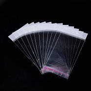 OPP Cellophane Bags, Rectangle, Clear, 15x7cm, Unilateral Thickness: 0.045mm, Inner Measure: 10.3x7cm(OPC-S020-02A)