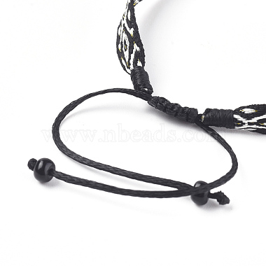 Unisex Adjustable Braided Bead Bracelets(BJEW-J181-08A)-4