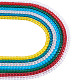 14 Str&auml;nge 7 Farben transparente Glasperlenstr&auml;nge(GLAA-TA0004-22)-2
