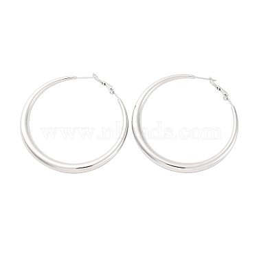 304 Stainless Steel Hoop Earrings(EJEW-Z093-01P-01)-4