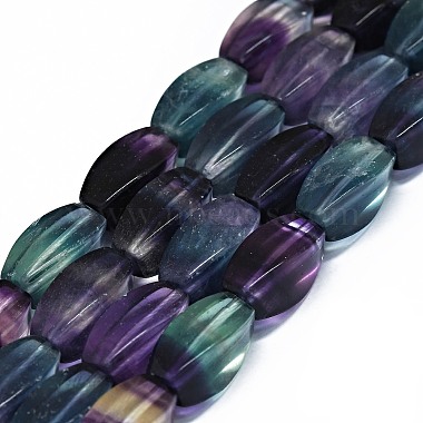 Twist Fluorite Beads