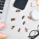 8Pcs Gothic Theme Alloy Enamel Mobile Dustproof Plugs(HJEW-BM00004)-4