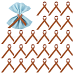 Imitation Leather Napkin Rings Straps, for Canteen Table Decoration Supplie, Saddle Brown, 350x15x2mm(AJEW-WH0709-340A)