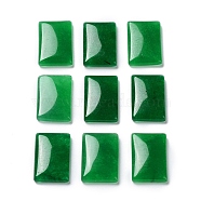Natural Malaysia Jade Cabochons, Dyed, Rectangle, 19x12x4mm(G-R490-01)