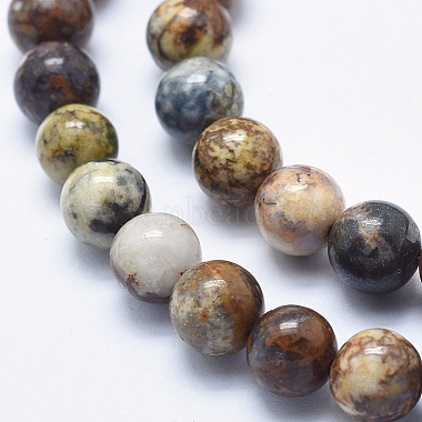 Natural Pietersite Beads Strands(G-K256-49-8mm)-3