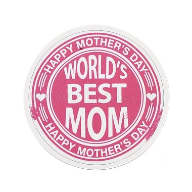 50Pcs Mother`s Day Paper Stickers(DIY-M055-06A)-3