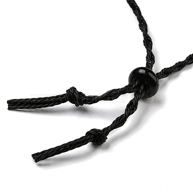 Adjustable Braided Waxed Polyester Cord Macrame Pouch Necklace Making(NJEW-TAC0008-03)-3