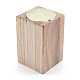 Bougeoir en bois naturel(AJEW-T002-01)-2