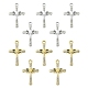10Pcs Alloy Rhinestone Pendants(FIND-YW0007-83G)-2