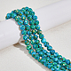 6 Strands Synthetic Turquoise Beads Strands(G-HY0001-28)-4