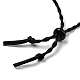 Adjustable Braided Waxed Polyester Cord Macrame Pouch Necklace Making(NJEW-TAC0008-03)-3
