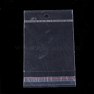 OPP Cellophane Bags, Rectangle, Clear, 12x6.5cm, Unilateral Thickness: 0.045mm, Inner Measure: 7x6.5cm(OPC-Q002-04-6.5x12)