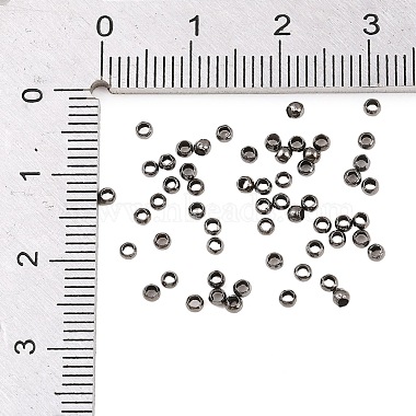Brass Crimp Beads(E002-B)-3