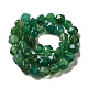 Chapelets de perles d'agate naturelle(G-T121-08-M)-4