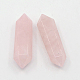Natural Rose Quartz Double Terminated Point Beads(G-D439-03)-1