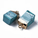 Synthetic Turquoise Pendants(G-Q998-035C)-3