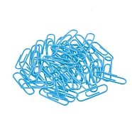 Paper Clips, Blue, 28mm(TOOL-WH0015-28mm-08B)