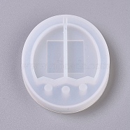Shaker Mold, DIY Quicksand Jewelry Silicone Molds, Resin Casting Molds, For UV Resin, Epoxy Resin Jewelry Making, Game Console, White, 62x51.5x8.5mm(DIY-WH0152-07)
