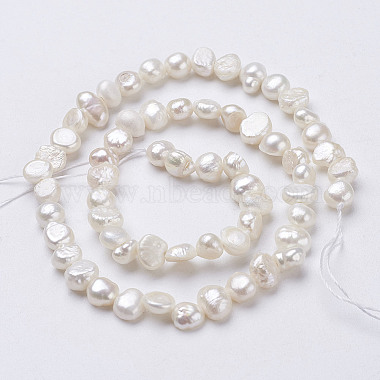 Natural Cultured Freshwater Pearl Beads Strands(PEAR-P002-54)-2