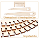 Gear Shape Wooden Cicular Weaving Loom Sets(WOOD-WH0029-10)-4