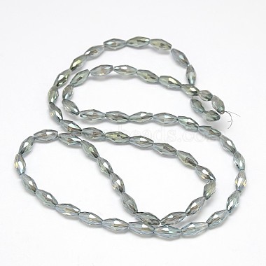 Chapelets de perles de riz en verre cristal(EGLA-F042-A10)-3