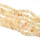 Chapelets de perles de citrine naturelle(X-G-O049-B-29)-1