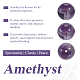 Natural Grade B Amethyst Beads Strands(G-PA0002-59D)-7