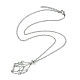 Crystal Cage Holder Necklace(NJEW-JN04604-02)-5