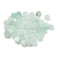 Natural White Jade Dyed Cabochons, Half Round, 4x2~2.5mm(G-H309-03-18)