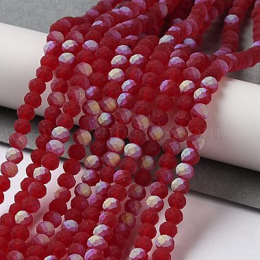 Transparent Glass Beads Strands(EGLA-A034-T4mm-MB07)-2