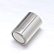 304 Stainless Steel Magnetic Clasps with Glue-in Ends(STAS-M200-D-01)-3