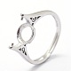 Adjustable 925 Sterling Silver Ring Components(X-STER-I016-006P)-4