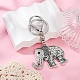 Alloy Rhinestone Keychain(KEYC-YW00178-01)-1