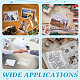 120Pcs Rectangle Transparent PP Plastic File Pockets(AJEW-WA0001-94)-6