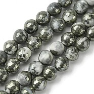 Natural Gemstone Beads Strands, Faceted Round, 7.5~8mm, Hole: 1mm, about 50pcs/strand, 15.43''(39.2cm)(G-D067-I03-C01)