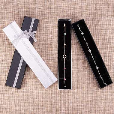 Boîtes à bracelets en carton rectangle benecreat(CBOX-BC0001-04)-6