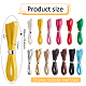 13Pcs 13 Colors PU Leather Belt for Doll Clothes Accessories(DOLL-FG0001-04)-2