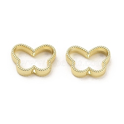 Alloy Bead Frame, Butterfly, Golden, 13x17.5x5x4mm, Hole: 1.6mm(PALLOY-R145-23A-G)