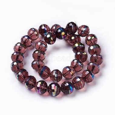 Transparent Glass Beads Strands(GLAA-H022-06)-5