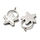 304 Stainless Steel Shell Pendants(STAS-L022-013P)-2