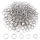 unicraftale 500pcs 5 style 304 anneaux brisés en acier inoxydable(STAS-UN0026-11)-1