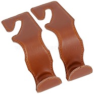 Microfiber Leather Hooks, Automotive Supplies, Saddle Brown, 117x65x42mm(AJEW-WH0152-74A)