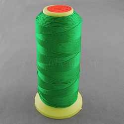 Nylon Sewing Thread, Green, 0.2mm, about 800m/roll(NWIR-Q005B-17)