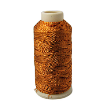 Metallic Thread, Embroidery Thread, 9-Ply, Sandy Brown, 0.8mm, about 328.08 yards(300m)/roll