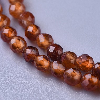 Natural Garnet Beaded Necklaces(NJEW-K114-A-A03)-2