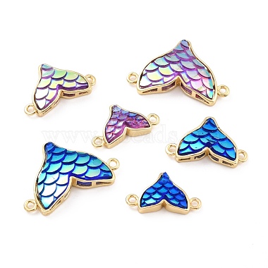 Mixed Color Fish Brass Links