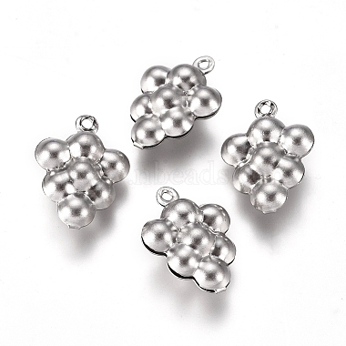 Stainless Steel Color Fruit 304 Stainless Steel Charms