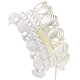 4Pcs 4 Style ABS Plastic Imitation Pearl Beaded Stretch Bracelets Set(BJEW-JB10104)-5
