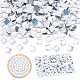 Pandahall Elite quadratische Glasmosaikfliesen(PORC-PH0001-33)-1